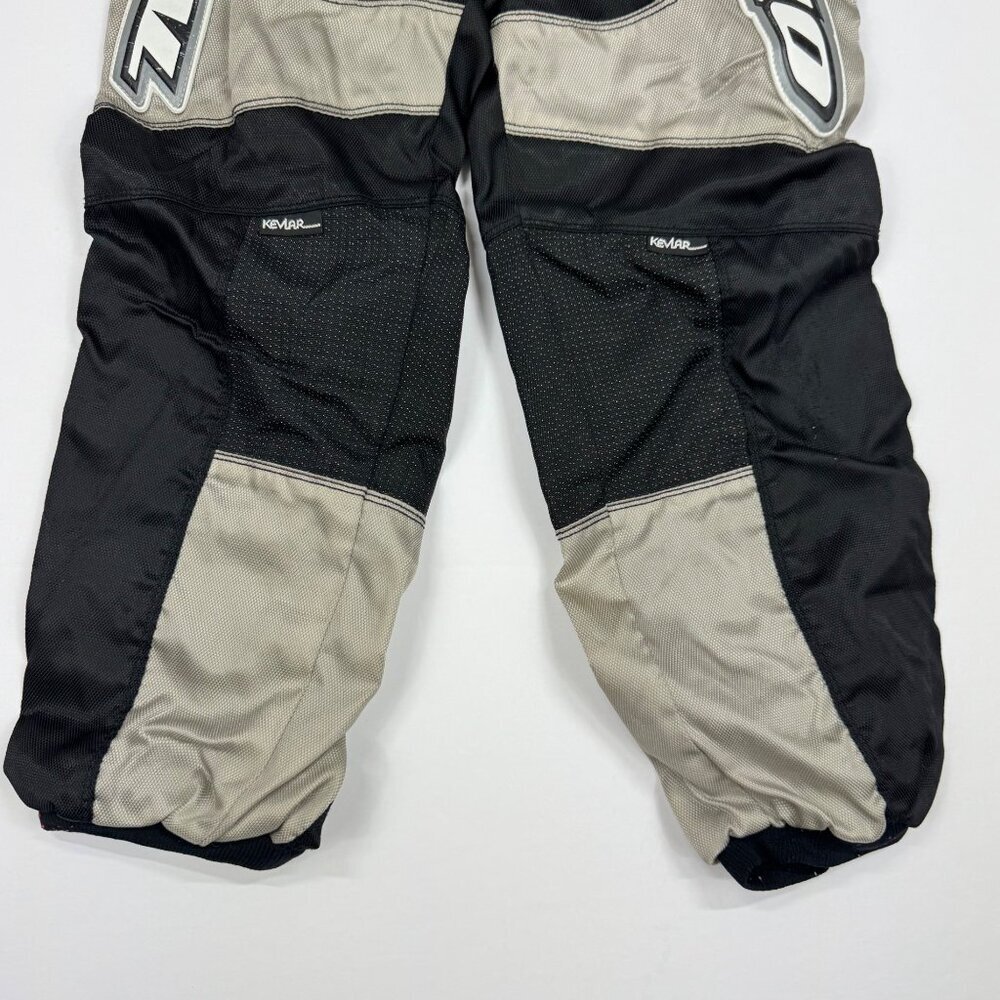 O’Neal Racing Elements Kids Kevlar Motocross Pants 8T/10T Black Gray - Picture 4 of 10